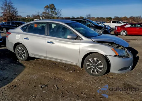 2014 Nissan Sentra S из США, поврежденный, VIN 3N1AB7AP9EL662093